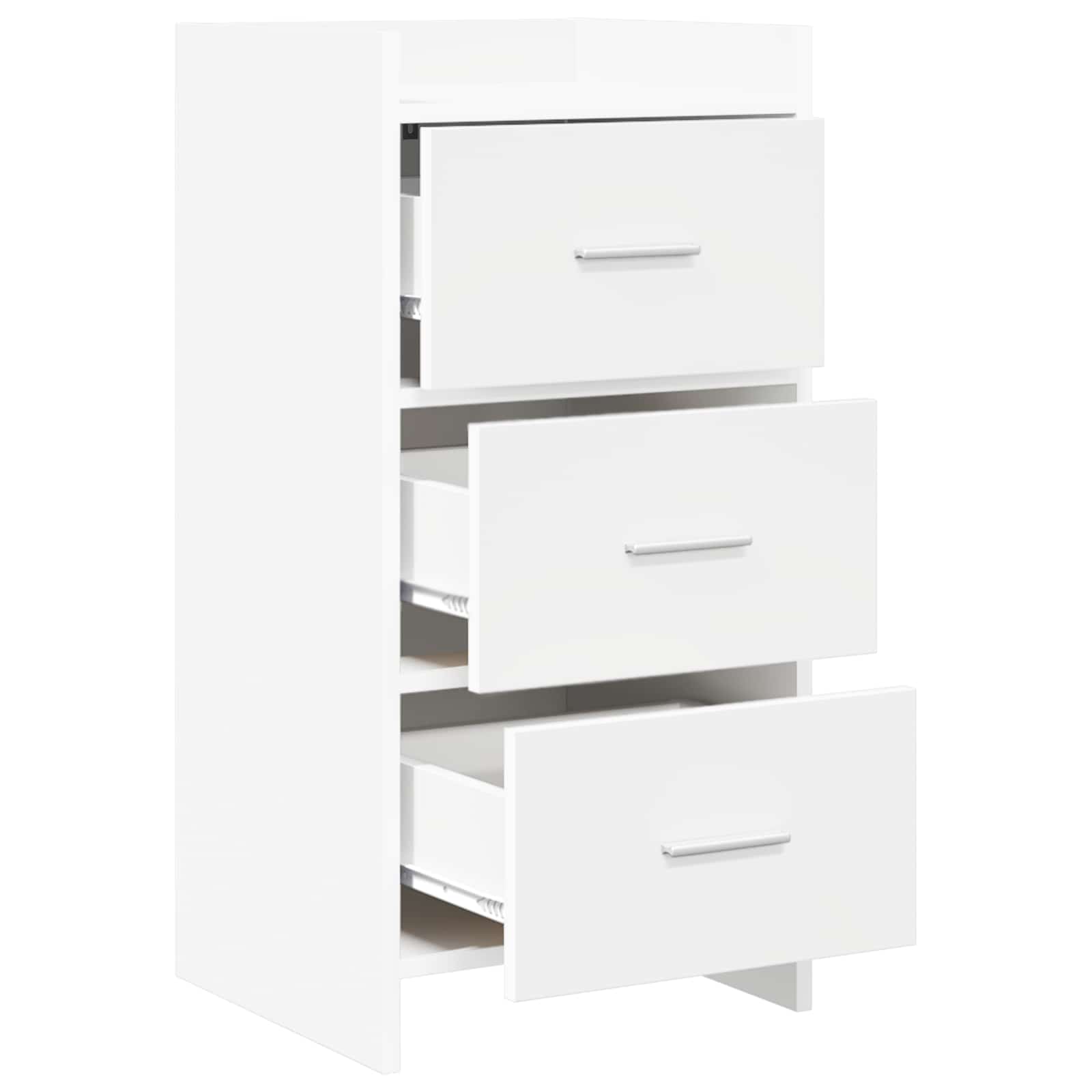 vidaXL Sideboard White 40 x 36 x 80 cm Engineered Wood 4