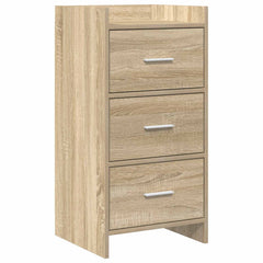 vidaXL Sideboard Sonoma Oak 40 x 36 x 80 cm Engineered Wood 1