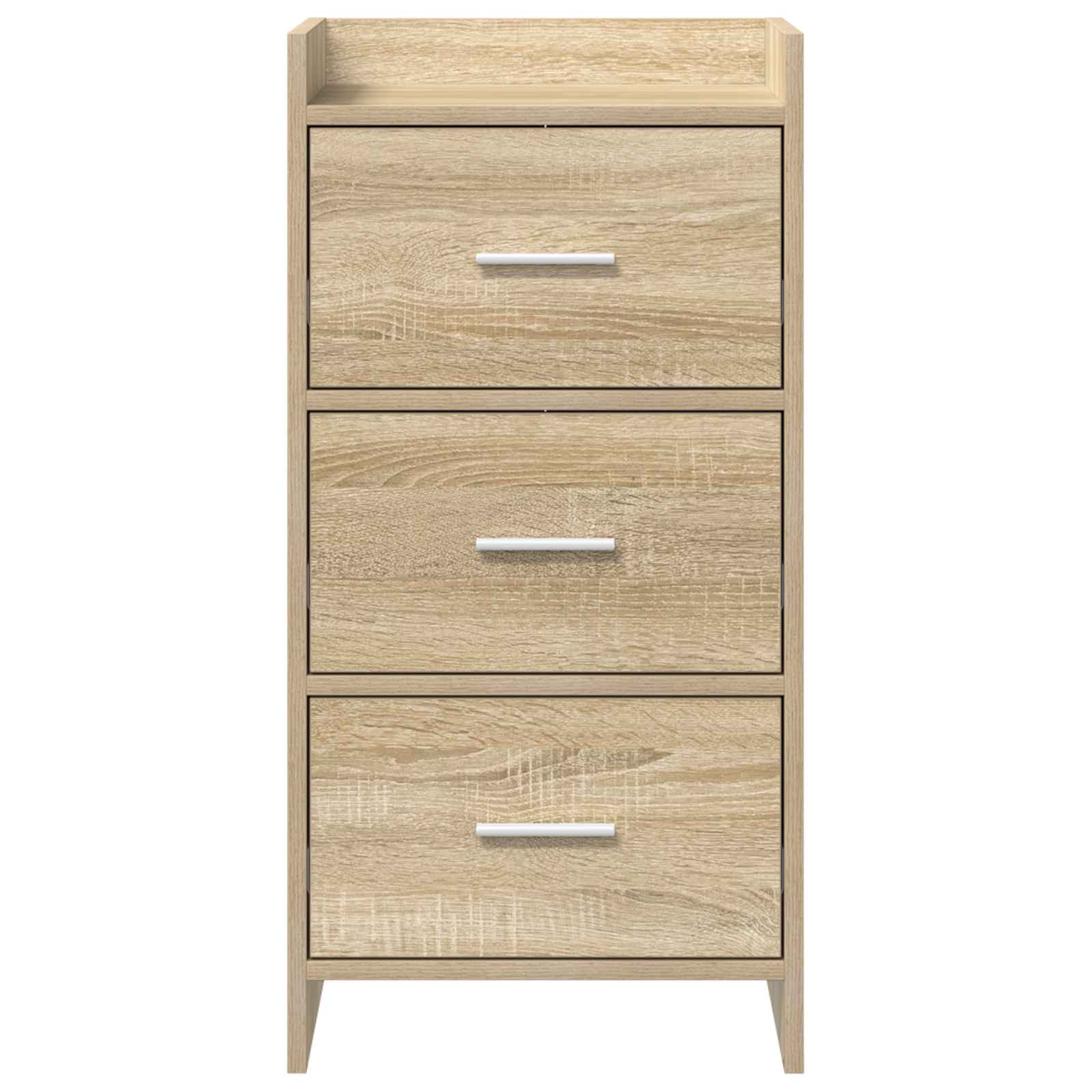 vidaXL Sideboard Sonoma Oak 40 x 36 x 80 cm Engineered Wood 4