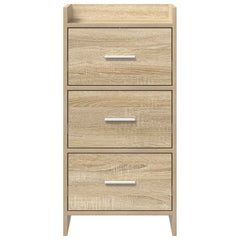 vidaXL Sideboard Sonoma Oak 40 x 36 x 80 cm Engineered Wood 4