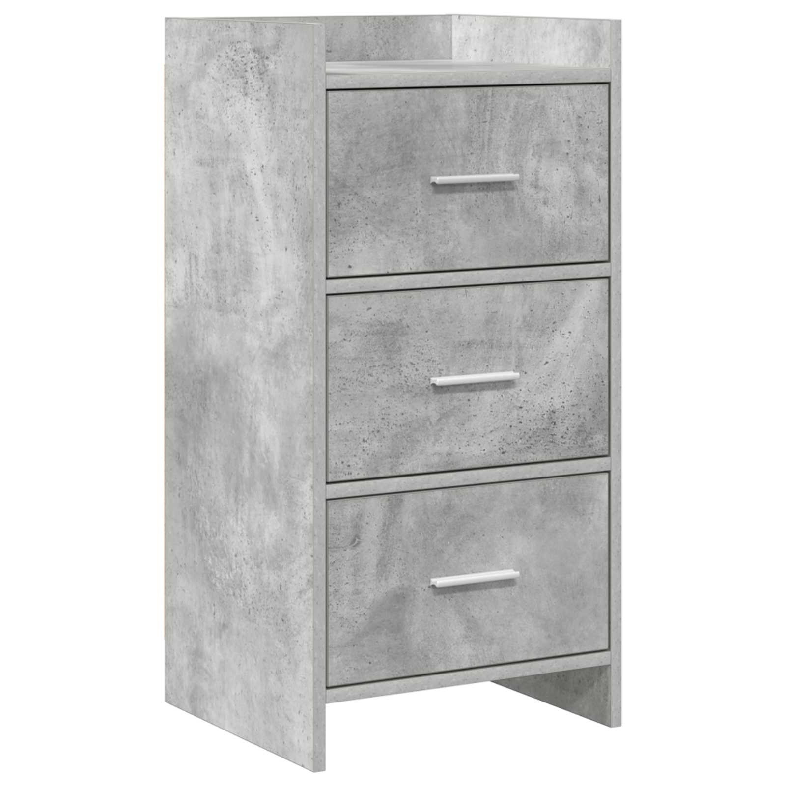 vidaXL Sideboard Concrete Grey 40 x 36 x 80 cm Engineered Wood 2
