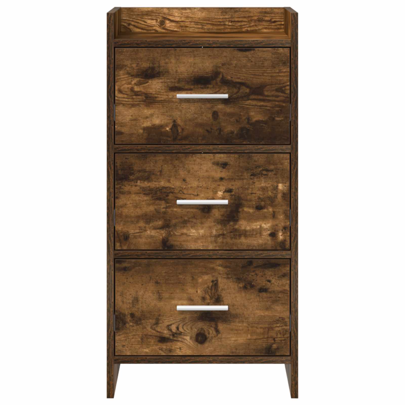 vidaXL Sideboard Smoked Oak 40 x 36 x 80 cm Engineered Wood 5