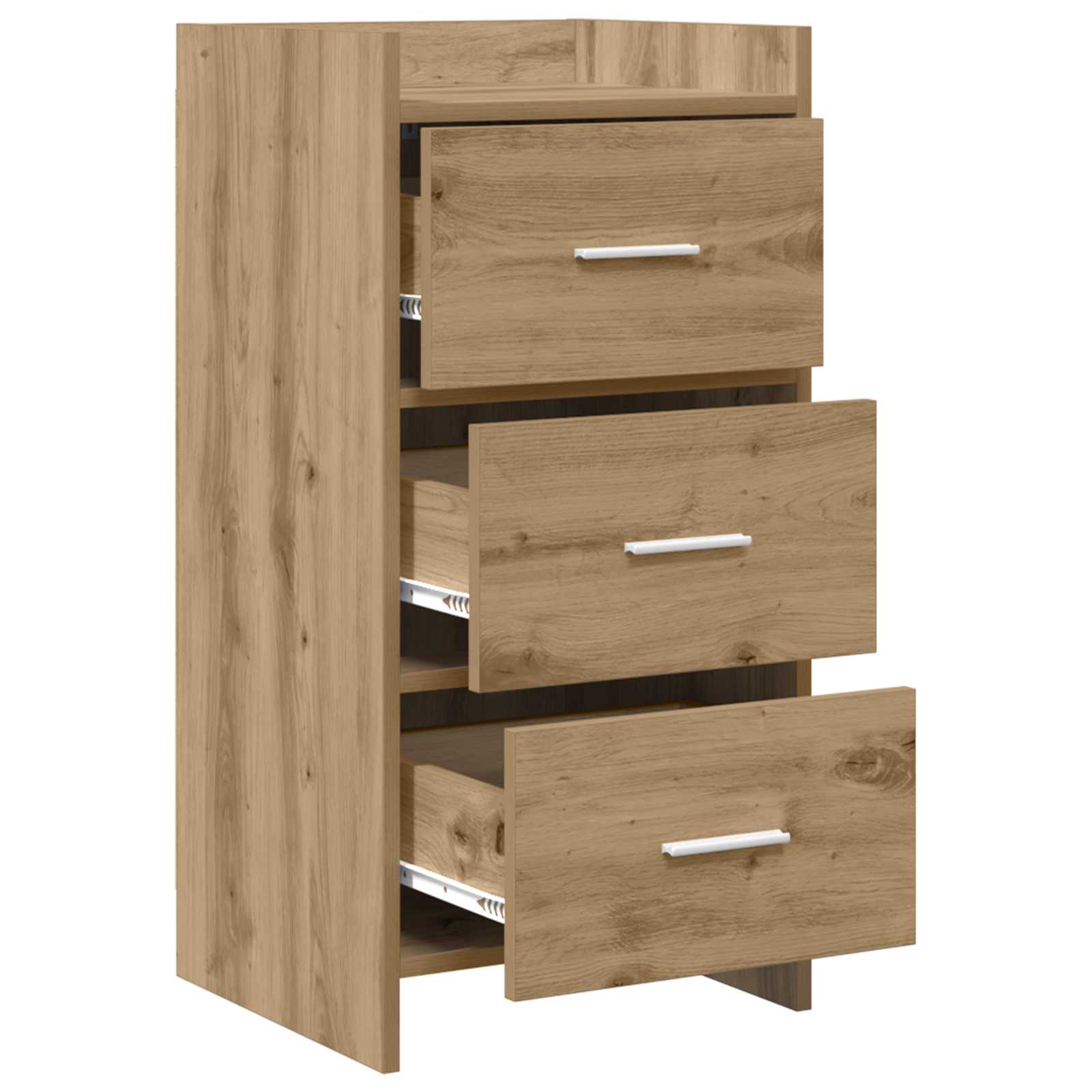 vidaXL Sideboard Artisan Oak 40 x 36 x 80 cm Engineered Wood 4