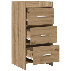 vidaXL Sideboard Artisan Oak 40 x 36 x 80 cm Engineered Wood 4