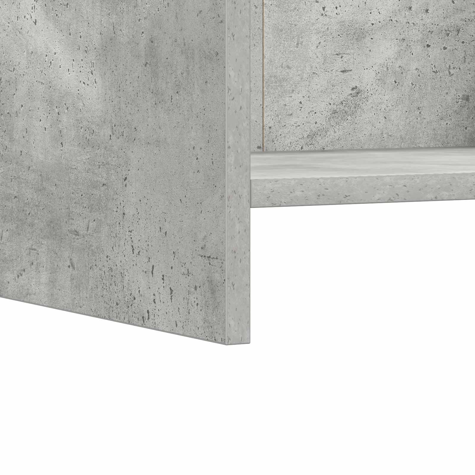 vidaXL Sideboard Concrete Grey 40 x 36 x 80 cm Engineered Wood 6