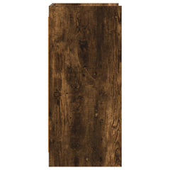 vidaXL Sideboard Smoked Oak 40 x 36 x 80 cm Engineered Wood 5