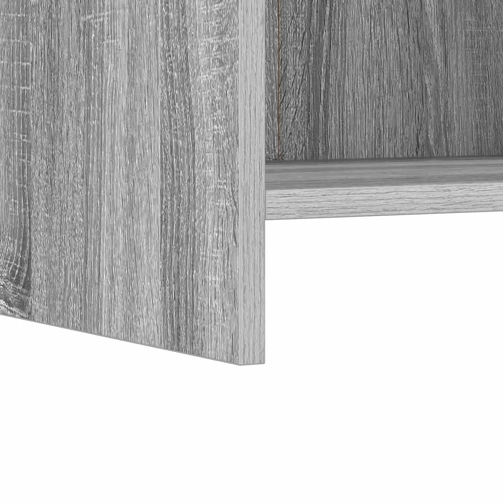vidaXL Sideboard Grey Sonoma 40 x 36 x 80 cm Engineered Wood 6