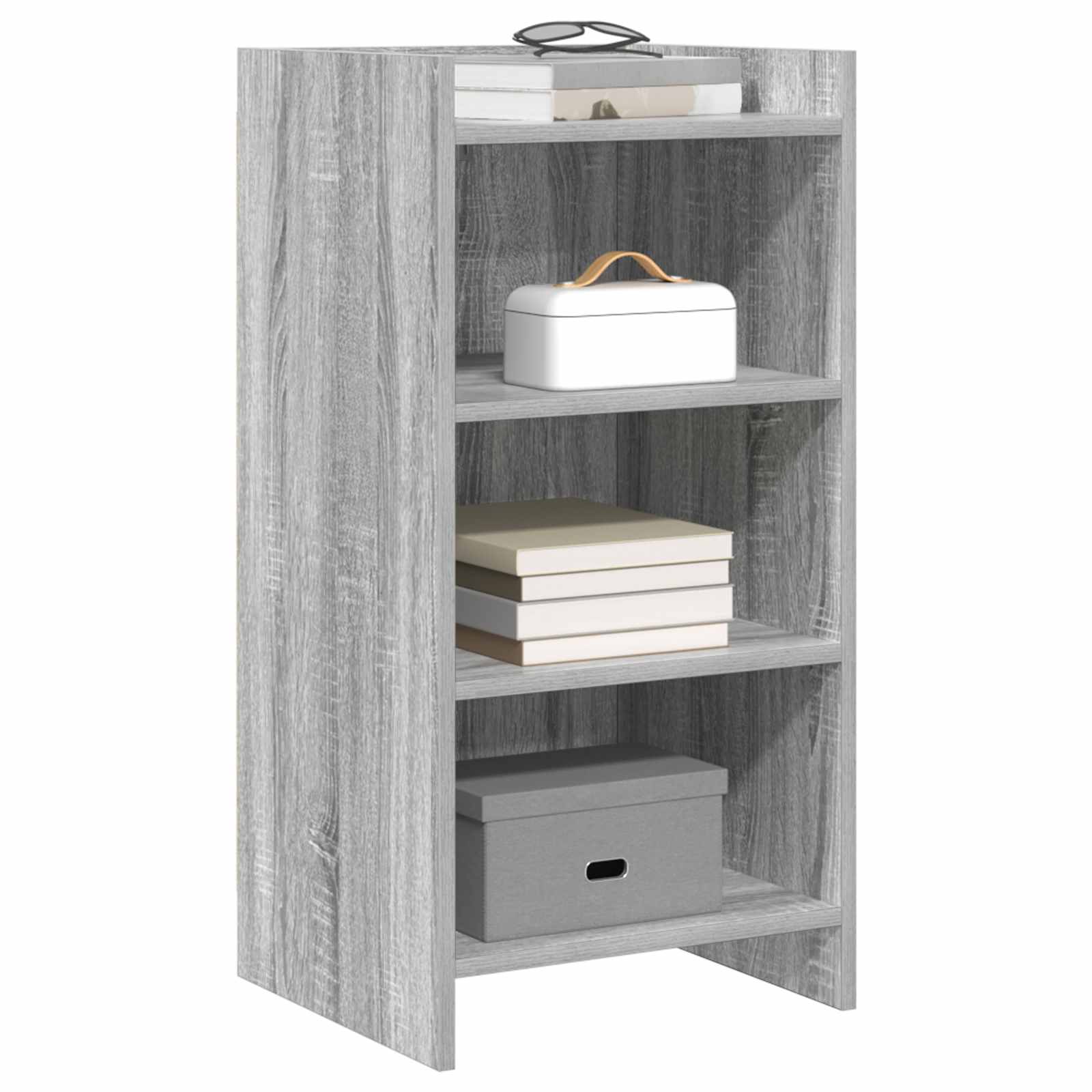 vidaXL Sideboard Grey Sonoma 40 x 36 x 80 cm Engineered Wood 3