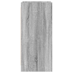 vidaXL Sideboard Grey Sonoma 40 x 36 x 80 cm Engineered Wood 5
