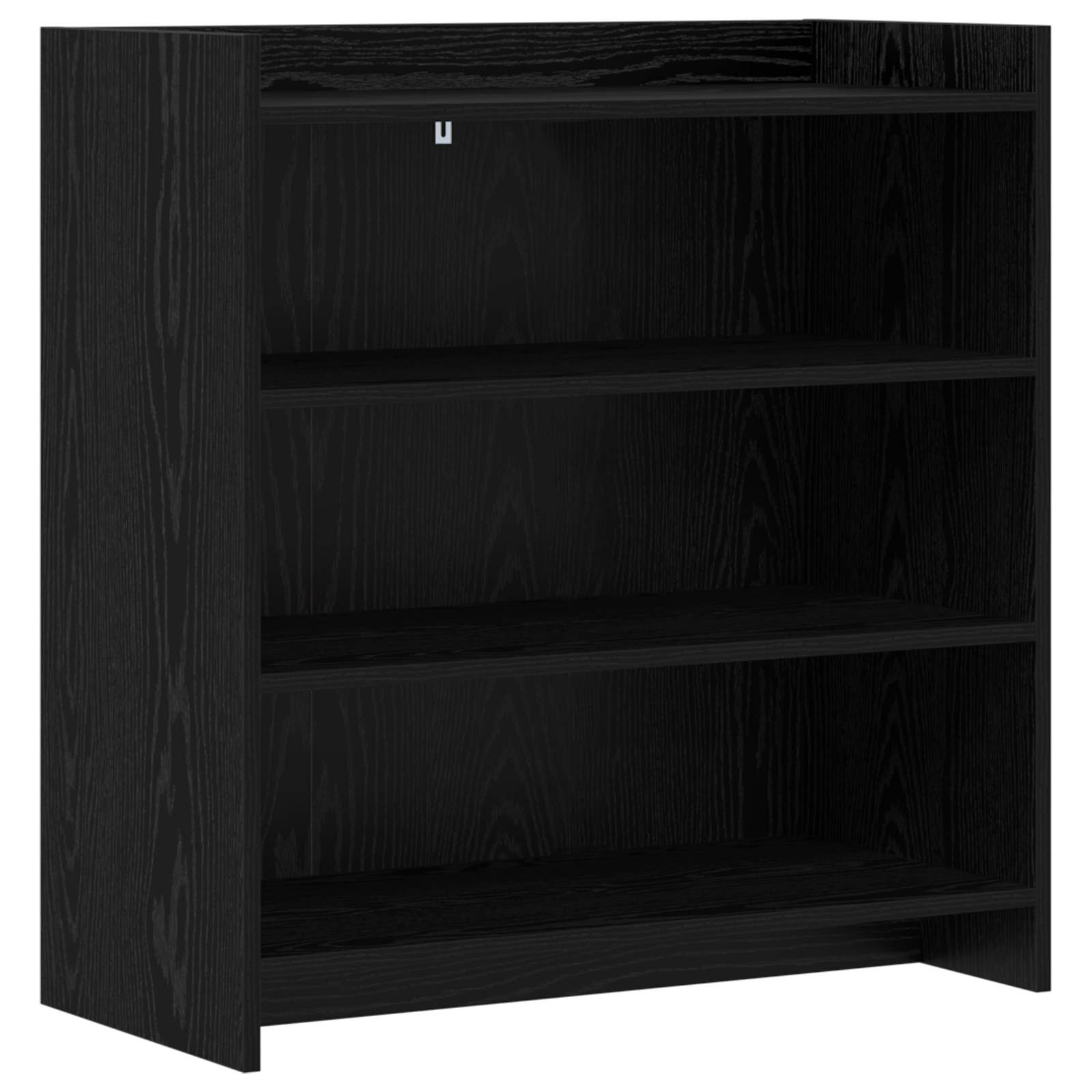 vidaXL Sideboard Black Oak 75 x 36 x 80 cm Engineered Wood 2