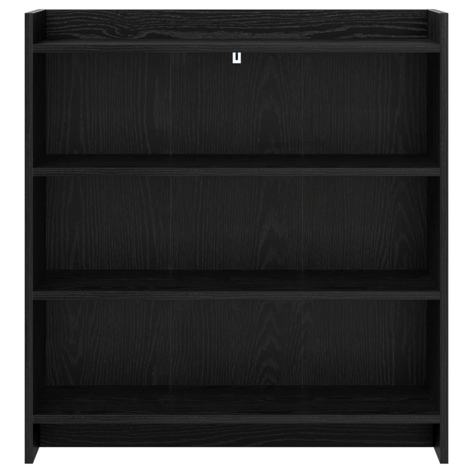 vidaXL Sideboard Black Oak 75 x 36 x 80 cm Engineered Wood 4
