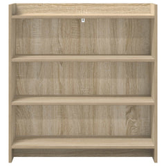 vidaXL Sideboard Sonoma Oak 75 x 36 x 80 cm Engineered Wood 4
