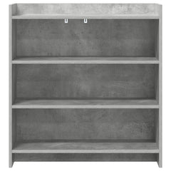 vidaXL Sideboard Concrete Grey 75 x 36 x 80 cm Engineered Wood 4
