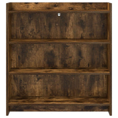 vidaXL Sideboard Smoked Oak 75 x 36 x 80 cm Engineered Wood 4