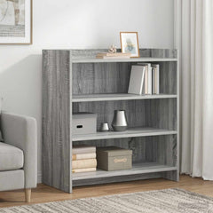 vidaXL Sideboard Grey Sonoma 75 x 36 x 80 cm Engineered Wood 1