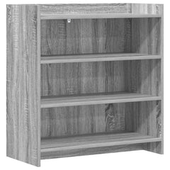 vidaXL Sideboard Grey Sonoma 75 x 36 x 80 cm Engineered Wood 2