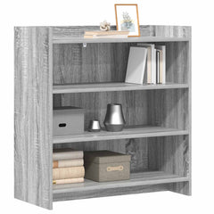 vidaXL Sideboard Grey Sonoma 75 x 36 x 80 cm Engineered Wood 3