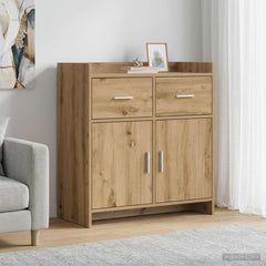 Sideboard 75 x 36 x 80 cm Engineered Wood Artisan oak