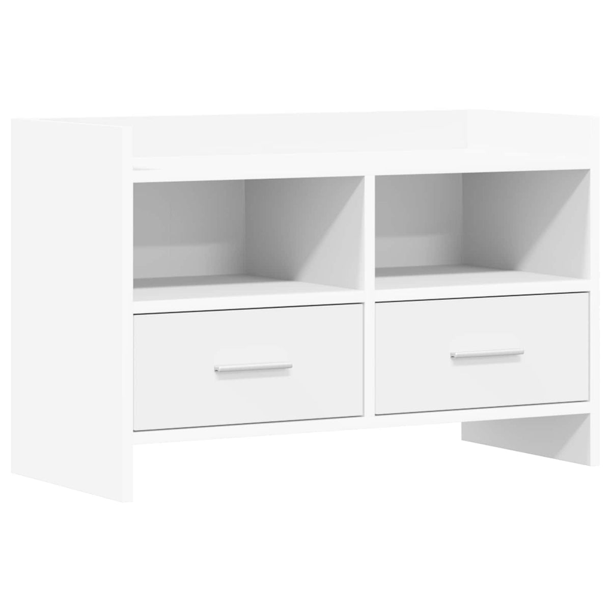 TV Cabinet 71.5 x 33 x 47 cm Engineered Wood White