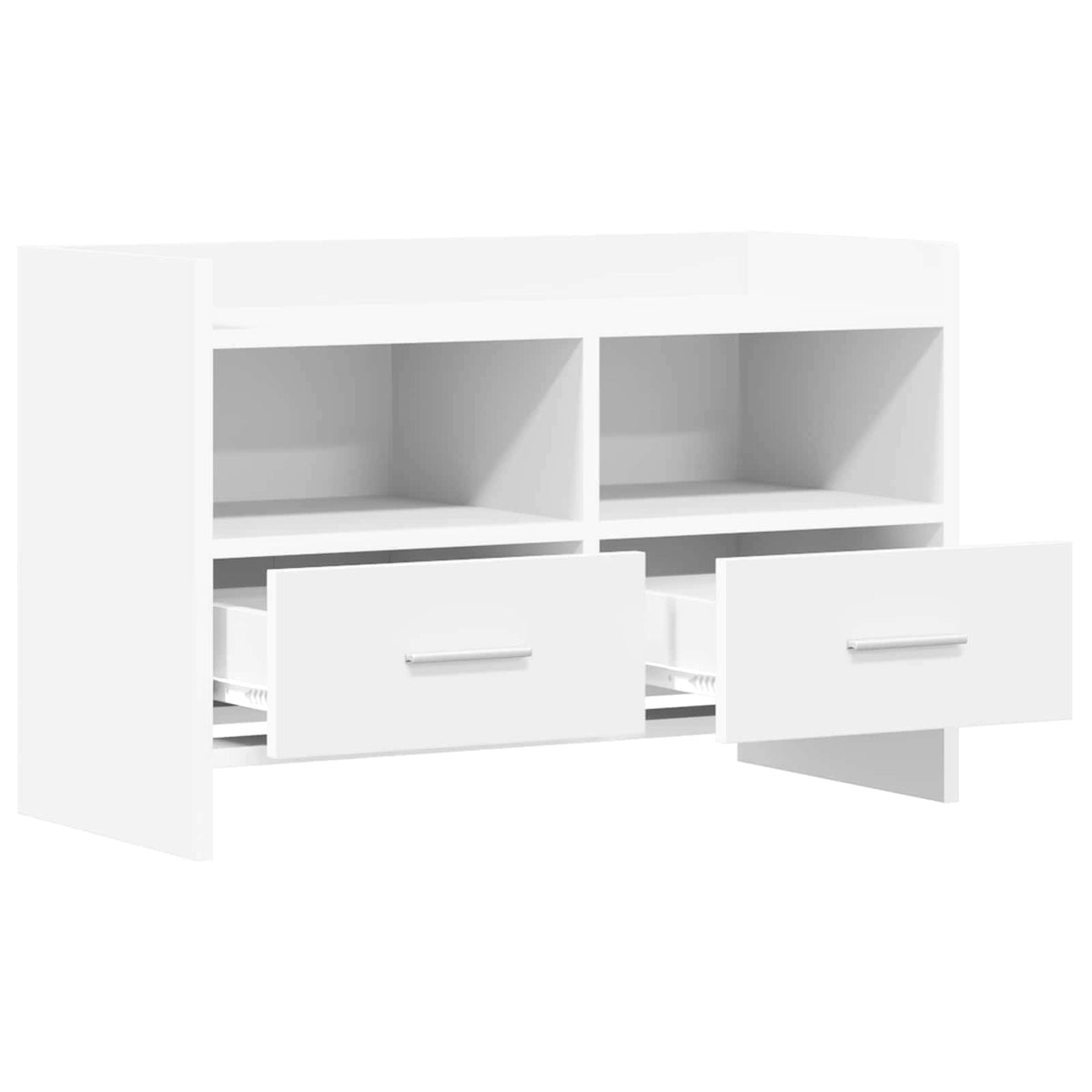 TV Cabinet 71.5 x 33 x 47 cm Engineered Wood White