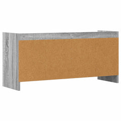 vidaXL TV Cabinet 100 x 33 x 47 cm Grey Sonoma Engineered Wood 6