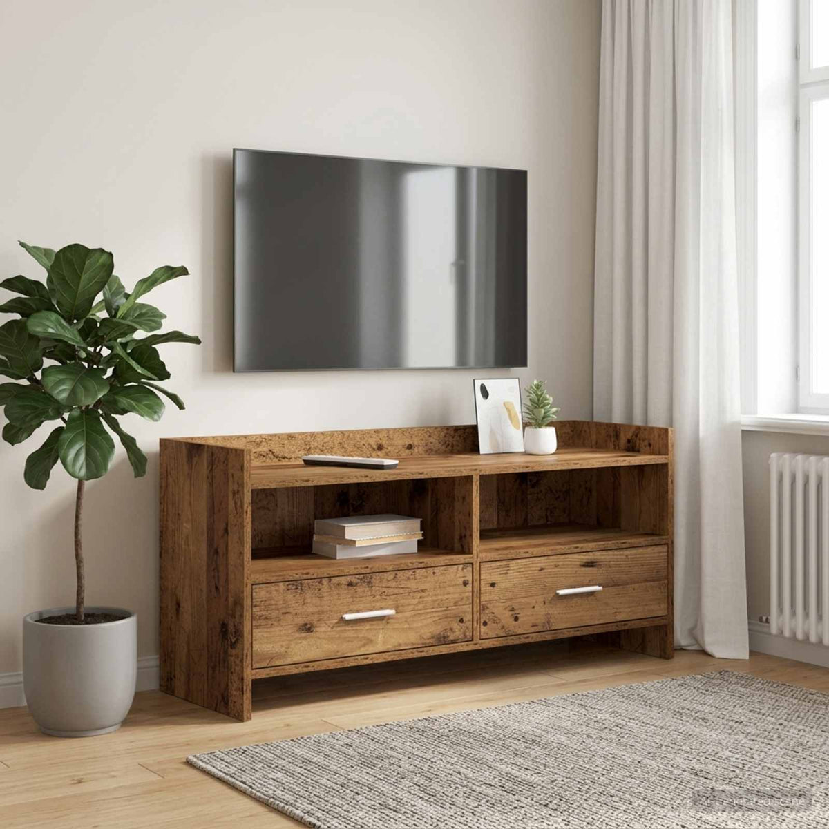 vidaXL TV Cabinet 100 x 33 x 47 cm Engineered Wood