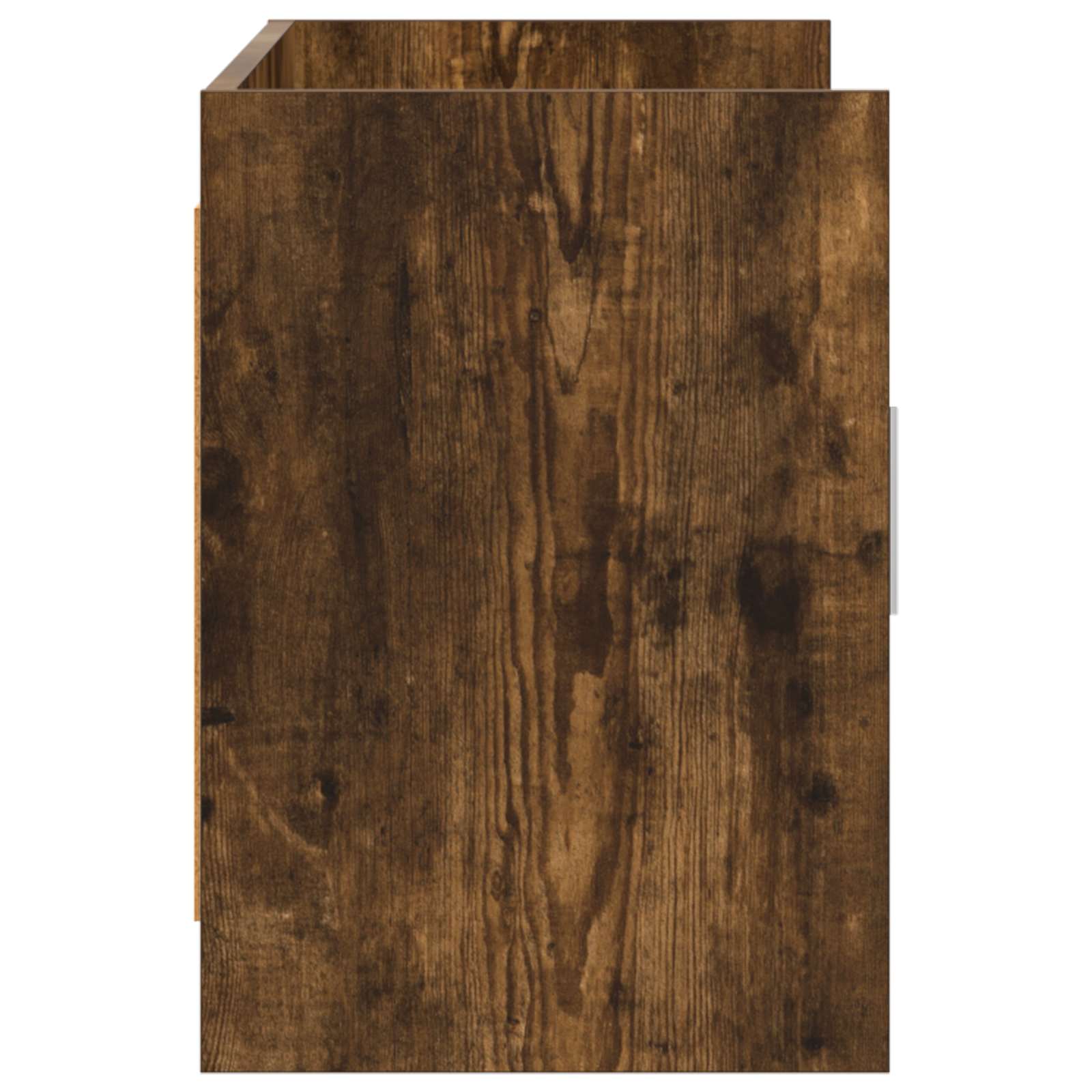 vidaXL TV Cabinet 102 x 33 x 47 cm Smoked Oak Engineered Wood 6