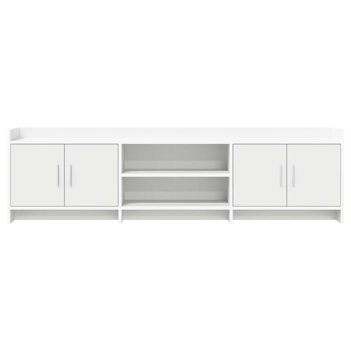 TV Cabinet 168 x 33 x 47 cm Engineered Wood White