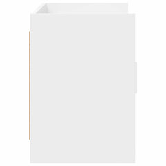vidaXL TV Cabinet 102 x 33 x 47 cm White Engineered Wood 6