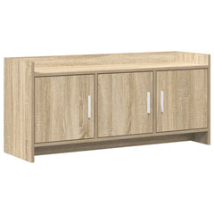 vidaXL TV Cabinet 102 x 33 x 47 cm Sonoma Oak Engineered Wood 2
