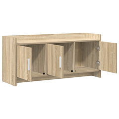 vidaXL TV Cabinet 102 x 33 x 47 cm Sonoma Oak Engineered Wood 4