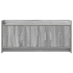 vidaXL TV Cabinet 102 x 33 x 47 cm Grey Sonoma Engineered Wood 5