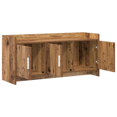 vidaXL TV Cabinet 102 x 33 x 47 cm Old Wood Engineered Wood 4