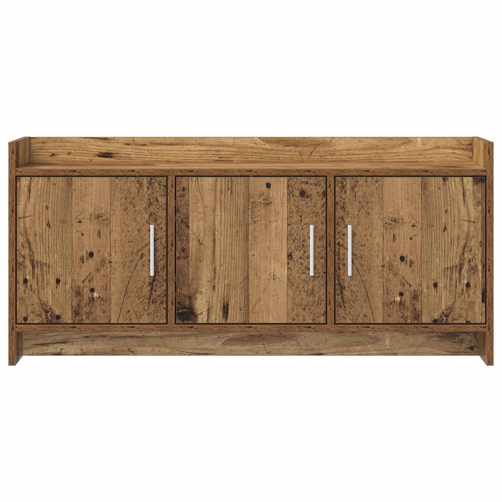 vidaXL TV Cabinet 102 x 33 x 47 cm Old Wood Engineered Wood 5