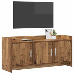 vidaXL TV Cabinet 102 x 33 x 47 cm Old Wood Engineered Wood 3