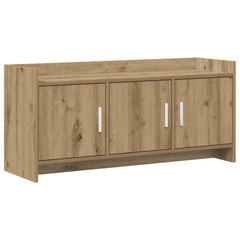 vidaXL TV Cabinet 102 x 33 x 47 cm Artisan Oak Engineered Wood 2