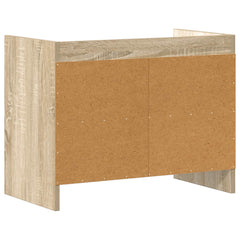 vidaXL TV Cabinet 60 x 33 x 47 cm Sonoma Oak Engineered Wood 6