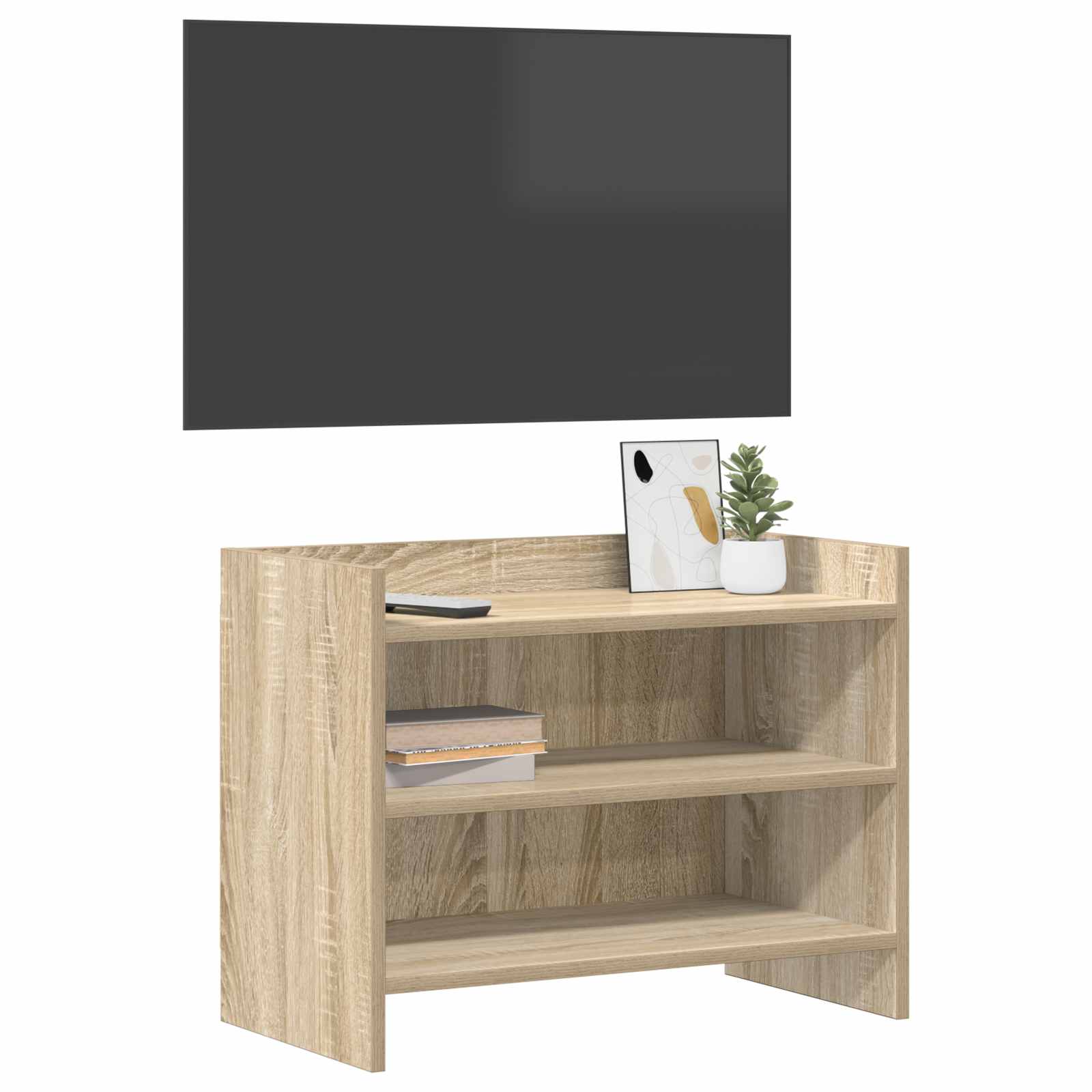vidaXL TV Cabinet 60 x 33 x 47 cm Sonoma Oak Engineered Wood 3