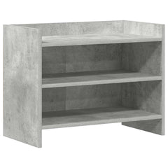 vidaXL TV Cabinet 60 x 33 x 47 cm Concrete Grey Engineered Wood 2