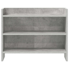 vidaXL TV Cabinet 60 x 33 x 47 cm Concrete Grey Engineered Wood 4