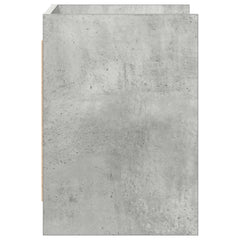 vidaXL TV Cabinet 60 x 33 x 47 cm Concrete Grey Engineered Wood 5