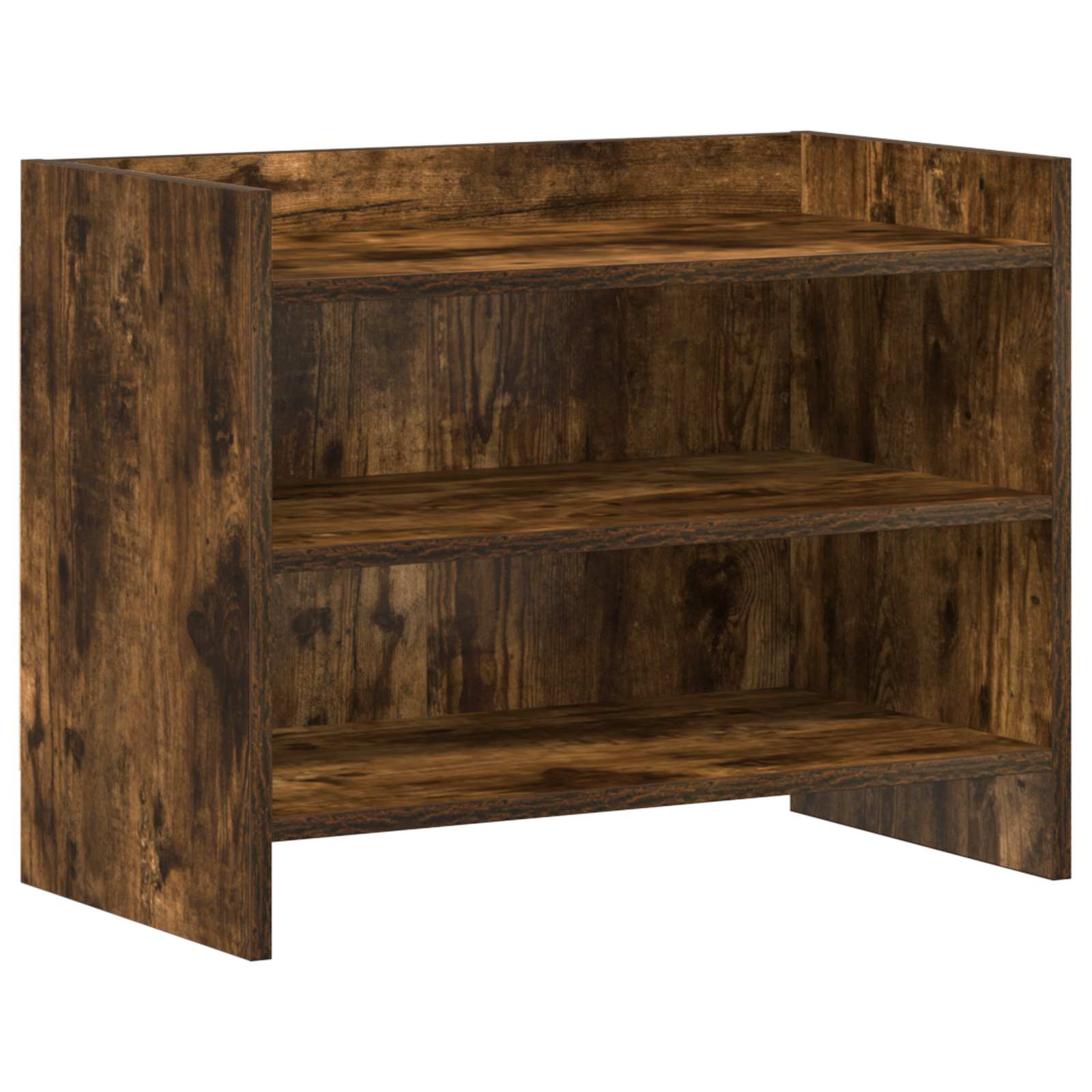 vidaXL TV Cabinet 60 x 33 x 47 cm Smoked Oak Engineered Wood 2