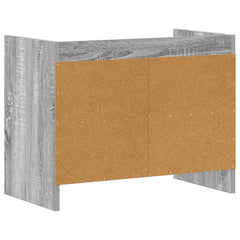 vidaXL TV Cabinet 60 x 33 x 47 cm Grey Sonoma Engineered Wood 6