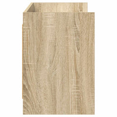 vidaXL TV Cabinet 135 x 33 x 47 cm Sonoma Oak Engineered Wood 5