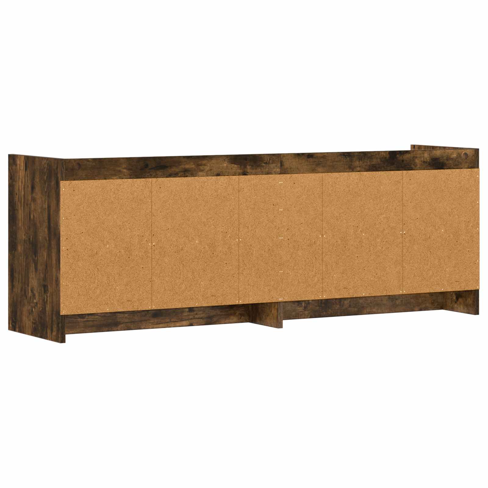 vidaXL TV Cabinet 135 x 33 x 47 cm Smoked Oak Engineered Wood 6