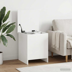 vidaXL Storage Chest White 40 x 40 x 50 cm Engineered Wood 1