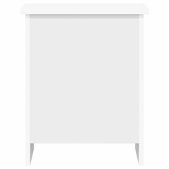 vidaXL Storage Chest White 40 x 40 x 50 cm Engineered Wood 6