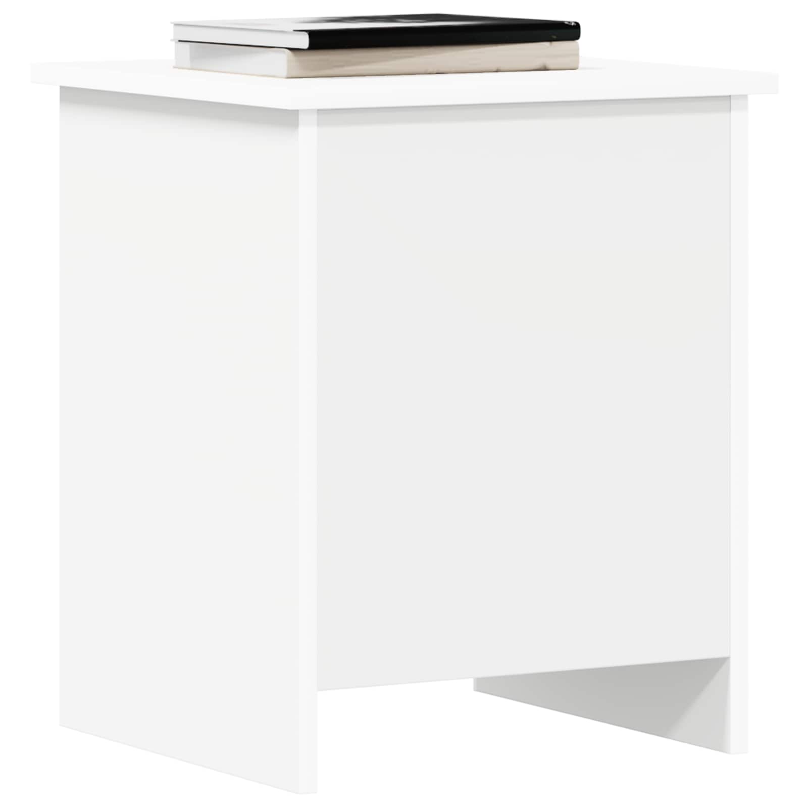 vidaXL Storage Chest White 40 x 40 x 50 cm Engineered Wood 3