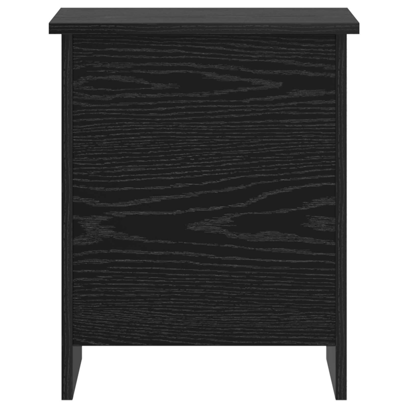 vidaXL Storage Chest Black Oak 40 x 40 x 50 cm Engineered Wood 6