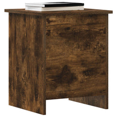 vidaXL Storage Chest Smoked Oak 40 x 40 x 50 cm Engineered Wood 3